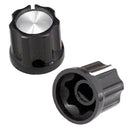 10pcs Black Tone Knobs for Electric Guitar Bass Amplifier