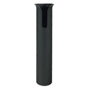 Plastic Fishing Rod Holder Boat Yacht 1 Pole Tube Rack Stand Bracket Black