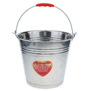 Large Heavy Duty Stainless Steel Water/Milk/Ice Bucket Pail 20L 36cm forSporting