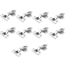 10Pcs Hinge Stainless Steel Door Hydraulic Hinges Damper Buffer Soft Close  H4R5