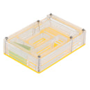 2 Pcs Rectangle Ant Feeder Farm Water Erea For Insect Ant Nests Transparent