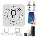 16A Mini Wifi Smart Light Switch DIY Breaker Module Timer Voice APP Remote