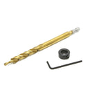 3/8 Inch (9.5Mm) Replacement Torsion Step Drill With Depth Stop Ring For Ma K9V3