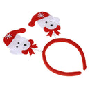 Home Decoration Cute Christmas Theme Headband Kids Head Clasp(Bear)