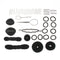 Hair Bun Clip Maker Pads Hairpins Roller Braid Twist Sponge Styling Accesso A