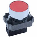 22mm NC N/C Red Sign Momentary Push Button Switch 600V 10A ZB2-BA42 red