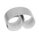 8pcs Reflective Strap Safety Band Bracelet Night Cycling Ride White&Yellow