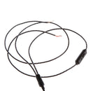3.5mm DIY Earphone Audio Cable with Mic Headphone Repair Wire For Cell Phone