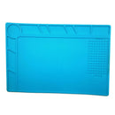 Magnetic Heat Insulation Silicone Soldering Mat Repair BGA Welding Iron Work Pad
