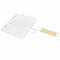 Metal Triple Grilling Basket Picnic Outdoor Barbecue Tool