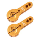 2Pcs Aluminum 25T Metal Steering Servo Horn Arm for Futaba Savox  Power HD
