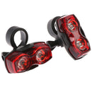 2LED Bright Bicycle Bike Safe Rear Tail Flashing Back Light Warning Lamp OZ