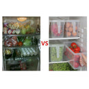 Refrigerator Storage Container Crisper Space Saver Case Food Fruit Holder