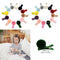 Cute 10pcs  Infant Baby Girls Soft Plush Ball Hair Clip Hairpin Lovely LJ