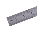 50cm Double Side Scale Stainless Steel Straight Ruler Measuring Tool JC!E