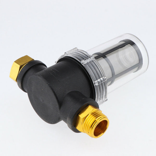 2x Garden Hose Inlet Filter Washer Water Inline Filter for Pressure Washers Part