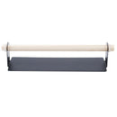 Metal Wall Hanging Holder Wood Towel Shelf Toilet Paper Organizer Rag Holde L3P7