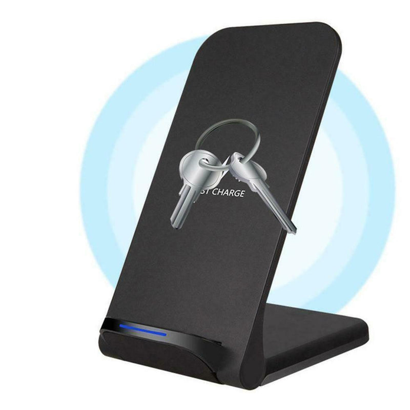15W Fast Qi Wireless Charger Charging Dock Stand For iPhone11 XS For Samsun H2E9