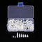150x White Nylon M2 M2.5 M3 M4 M5 Hex Screw Bolt Nut Standoff Spacer K HLD