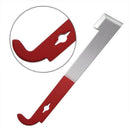 2 Pack Stainless Steel Beekeeping Hive Tool J Hook Bee Frame Lifter And Scr I8T3