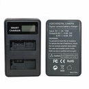 1X(Lp-E5 Usb Lcd Display Dual Port Battery Charger For 450D 500D 1000D Kiss