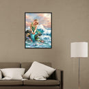 5D DIY Full Drill Diamond Painting Mermaid Girl Cross Stitch Embroidery Kit