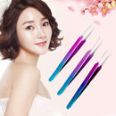 Stainless Steel Sharp Head Elbow Blackhead Forceps Pimples Remover Acne Fu VYC