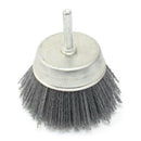 3Pcs 3-Inch(75mm) Assortednylon Cup Brushes Set Nylon Cup Set with 1/4 Shan