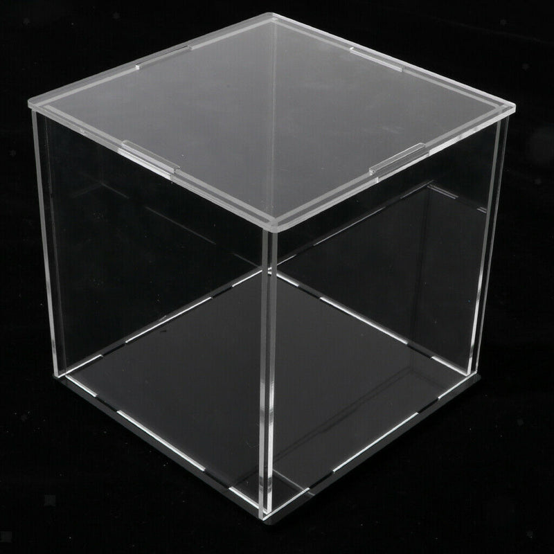 5.5 x 5.5 x 5.5 Inch Acrylic Display Case Anti-Dust Protection Display Box for