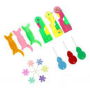 15Pcs/set Plastic Wire Loop DIY Needle Threader Stitch Insertion Hand Machine