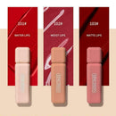 3Pcs Lipstick Makeup Waterproof Long-lasting Moisturizing Lipstick Non-sticky