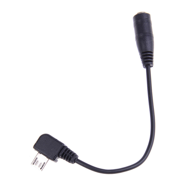 Micro USB female jack To 3.5mm stereo female audio adapter cable  JR