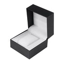 Plastic Wrist Watch Jewelry Display Box Storage Organizer Case with Pillow