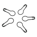 1000 Pieces Metal Black Safety Gourd Pins, Calabash Needle Pins DIY Home