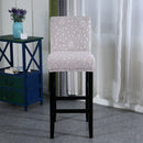 4pcs Spandex Low-back Dining Chair Covers Bar Pub Counter Stool Slipcovers