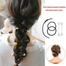 Women Hairpins Artifact Japanese Hair Braiding Styling Decoration Tool Set