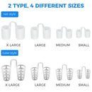 8Pcs stop snoring nose vents clip anti snore sleep apnea nasal dilators devicesp