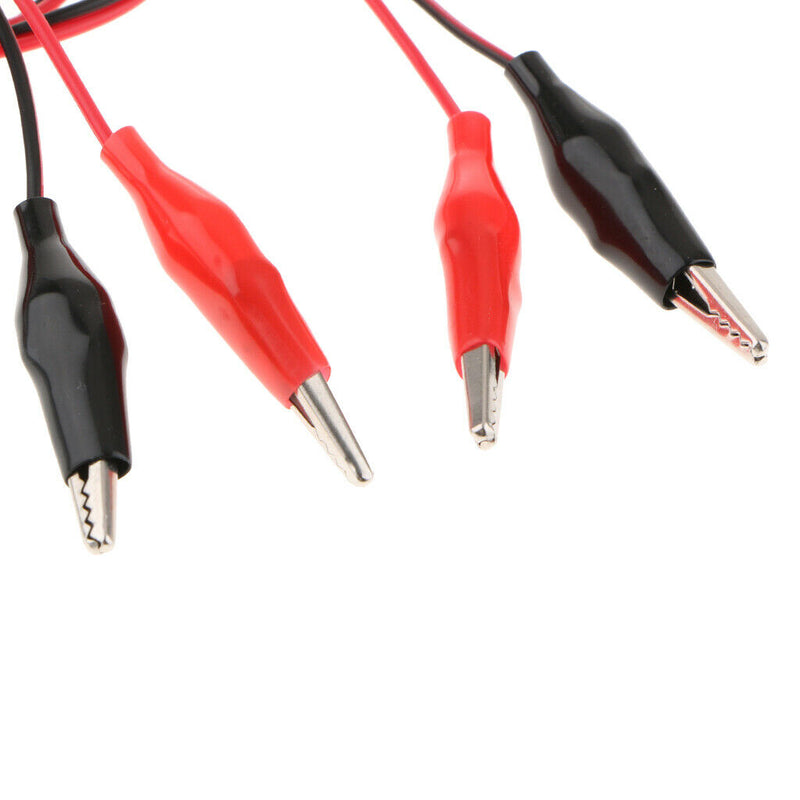 USB To Crocodile / Alligator Clips Power Cable / Test Wire 5v - 21"