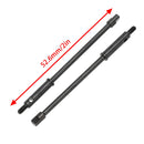 4mm Widen Axle Wheel Hub Set Counterweight for Axial SCX24 90081 1:24 RC Car