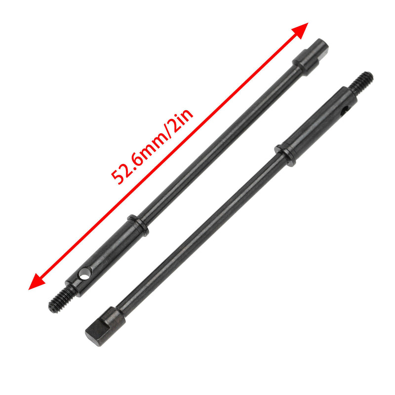 4mm Widen Axle Wheel Hub Set Counterweight for Axial SCX24 90081 1:24 RC Car