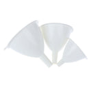 3Pcs Kitchen Cooking Tool Lab Oil Fuel Water Refilling Plastic Filter Funnel Gw