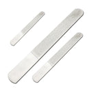 20.2*1.9cm Metal Stainless Steel Nail File Double Sided Manicure Pedicure