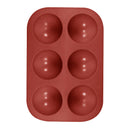 Silicone Cake Molds, 6-Cavities Silicone Chocolates Mold, Semi Sphere Soap Mold,