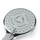 3Modes Water Saving Handheld Round Chrome ABS Bathroom Rainfall Shower Head A