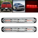 2PCS Car Truck LED Strobe Flashing Light Bar Beacon High Intensity Red