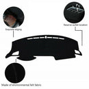 Dashboard Black Center Console Cover Dash Mat Protector Sunshield Cover Pad T9U5