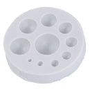 Round cake mold soap mold silicone baking mould for candy chocolate ice lattice