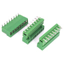5PCS 3.81mm 8-Pin Plug-in Screw Terminal Block Connector Panel PCB Moun 3C