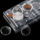 60Pcs 40mm Eagles Coin Capsules with Storage Container Box Collection Supplies E