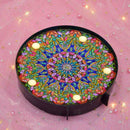 DIY LED Diamond Painting Full Special Shaped Drill Mandala Embroidery Light